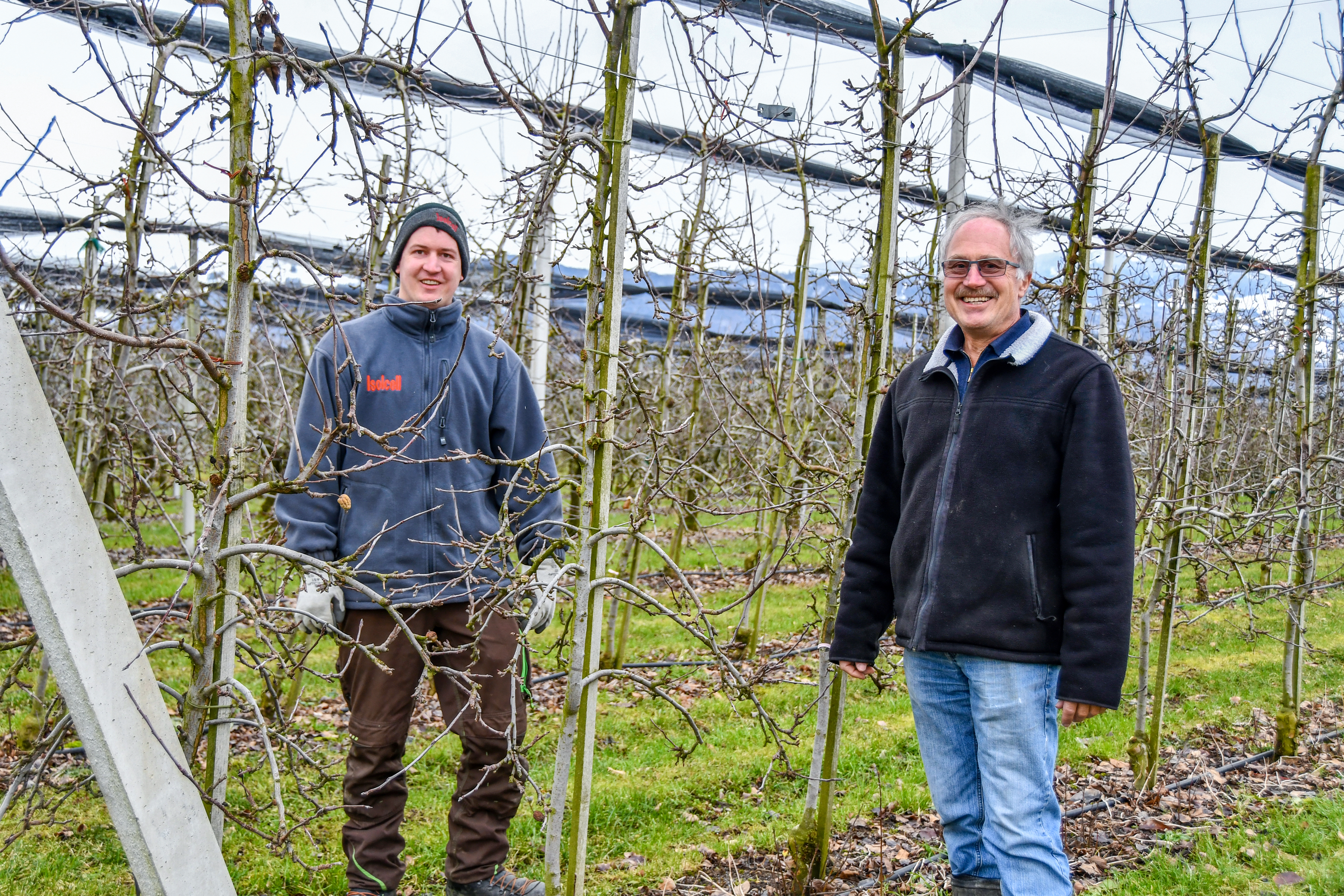 Apfel-Produzent Sepp Burri