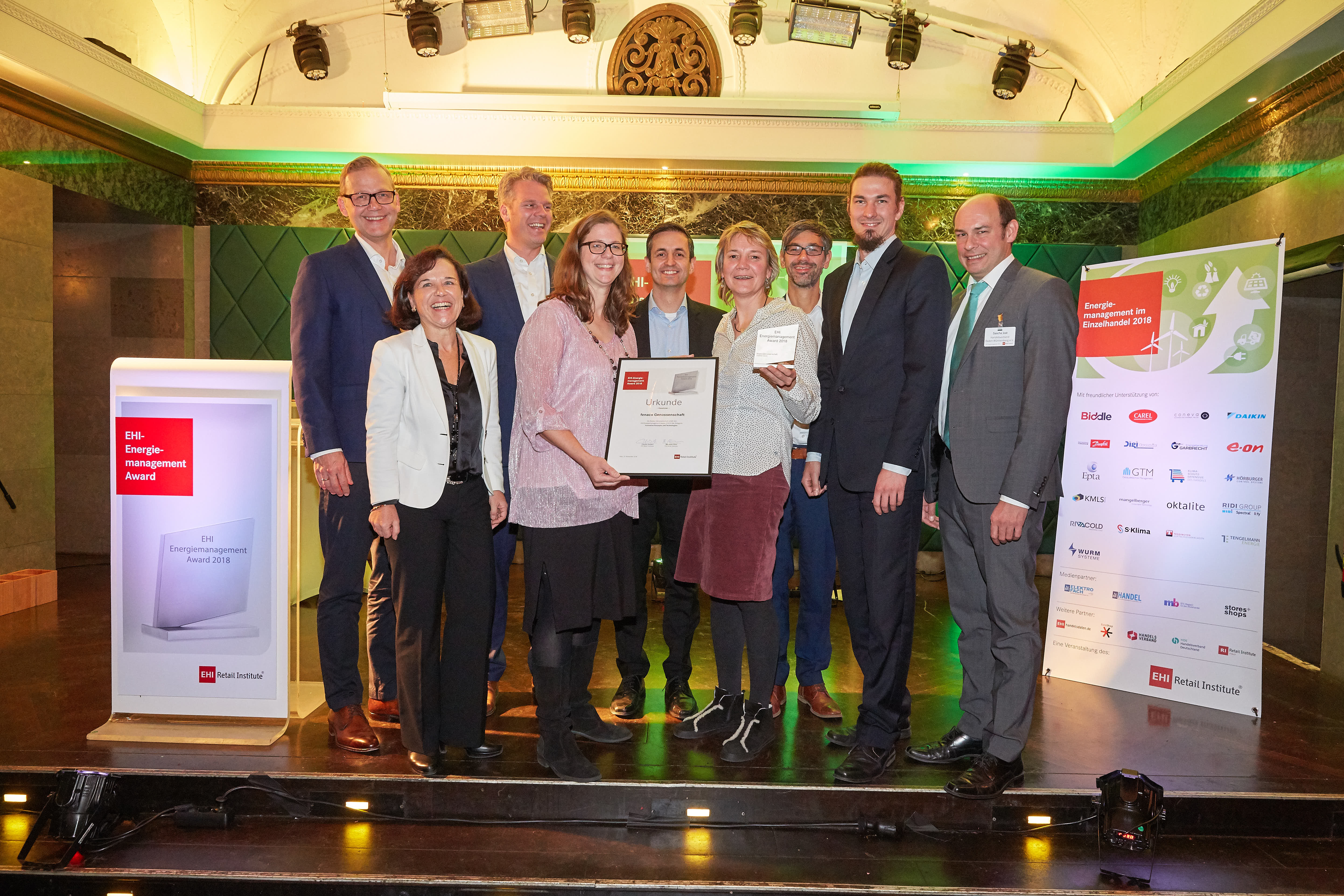 Übergabe EHI-Management-Award am 27. November 2018 in Köln Thumbnail