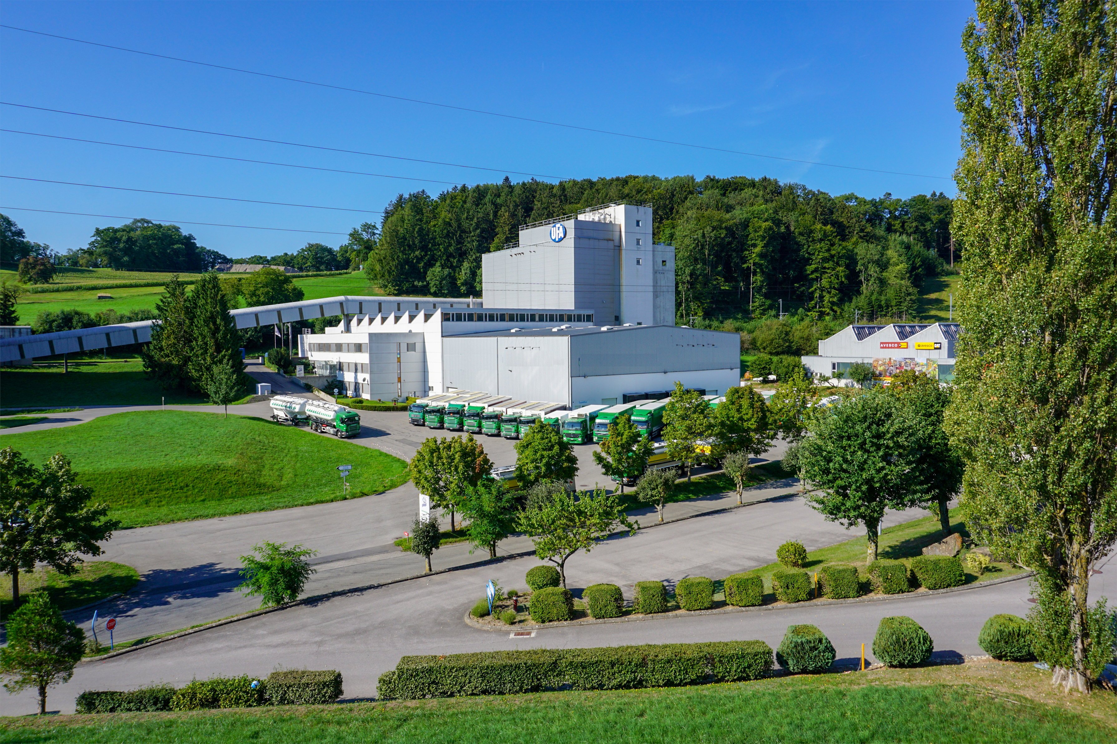 UFA-Mischfutterwerk in Puidoux